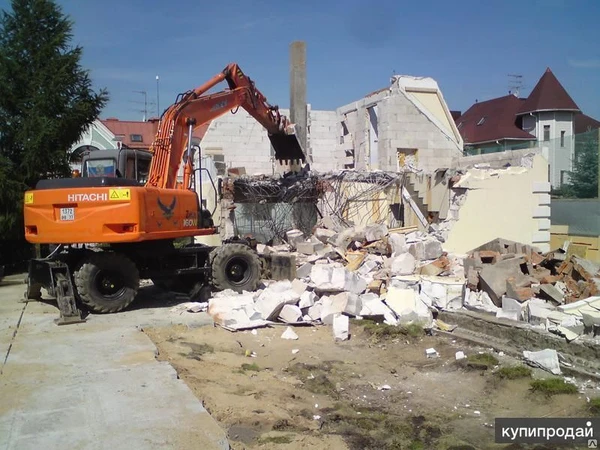 Фото Демонтаж, снос сооружений и домов