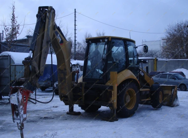 Фото Аренда экскаватора-погрузчика Caterpillar 428E, Королев