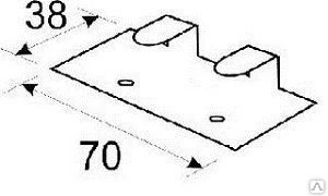 Фото Подсистема - Кляммер стартовый 70х38х10 S-1.0мм