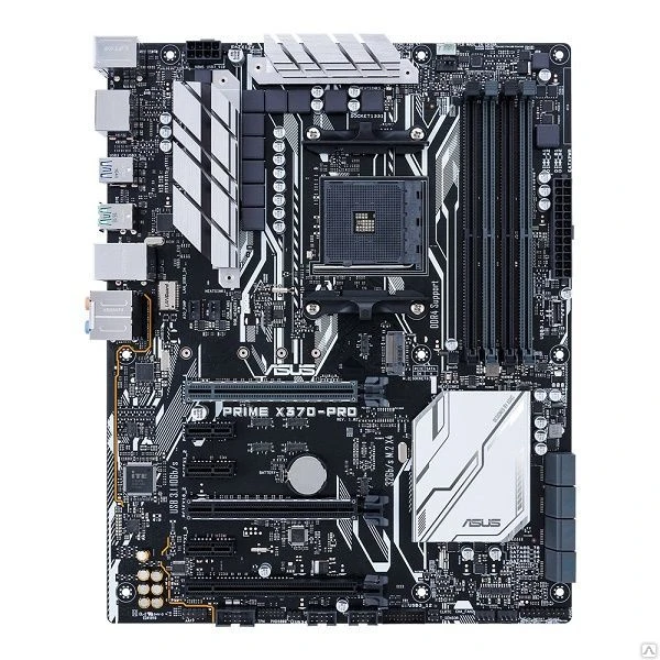 Фото Материнская плата Socket-AM4 Asus PRIME X370-PRO, AMD X370 
(4xDDR4, 4xPCI-