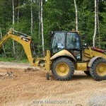 фото Аренда экскаватора погрузчика CATERPILLAR