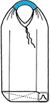 фото МКР (Биг-бэг) 80х80х120, 1 стропа, плотность 120г/м2