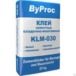 фото Клей цемент. кладочно-монтажный ByProc, 25 кг KLM-030