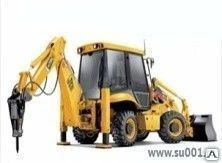 Фото Экскаватор-погрузчик в аренду JCB 3CX, с использованием гидромолота