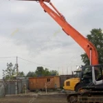 Фото №2 Аренда гусеничного экскаватора Hitachi ZX200 Long Reach, Москва