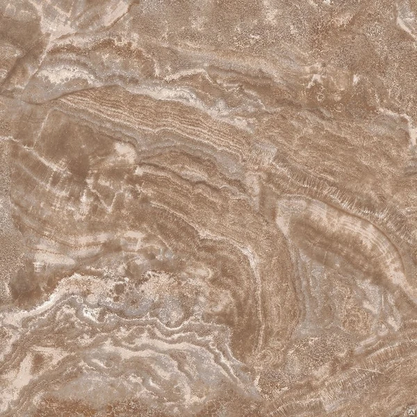 Фото Керамогранит KERRANOVA Premium Marble К-954/LR "Светло-коричневый" 60*60