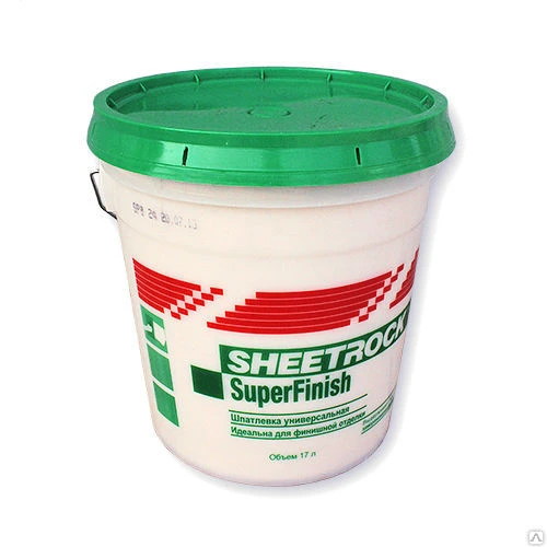 Фото Шпаклевка Sheetrock SuperFinish 18кг (11л)