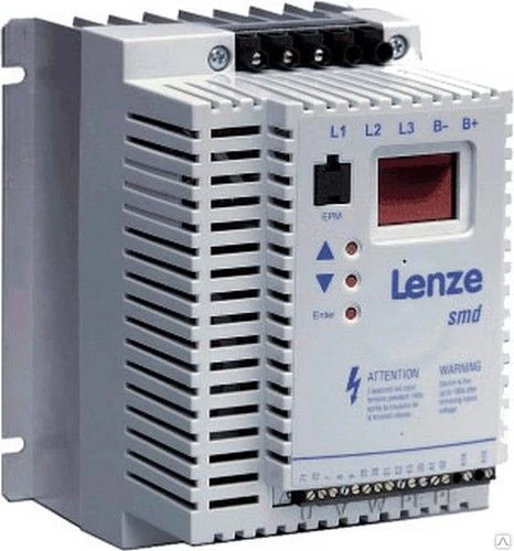 Фото ESV752N04TXВ Частотный преобразователь LENZE 3ф, 7.5 КВт, IP31