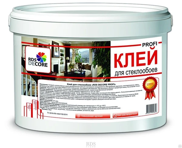 Фото Клей для стеклообоев. 10 кг. NORME COLOR PROFI