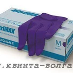 фото Перчатки нитриловые NitriMax фиолетовые (1уп-50пар) р.М, р.L