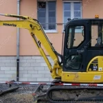 фото Аренда мини-экскаватора Komatsu PC50MR, Москва