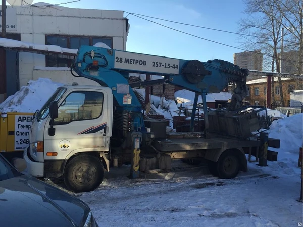 Фото Аренда гидроподьемника 28 метров