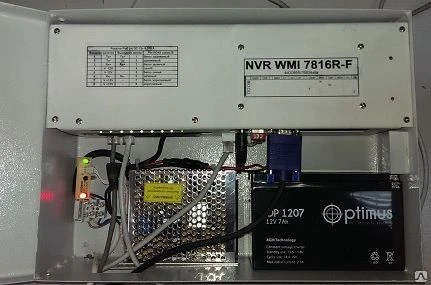 Фото 16 канальный IP видеорегистратор NVR Интегрированный  WMI BW-7816R-F PoE6