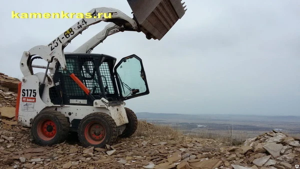 Фото Услуги мини-погрузчика BobCat S175