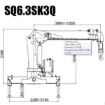 фото Манипулятор XCMG SQ6,3SK3Q г/п 6,3 т.