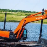 Фото №19 Аренда экскаватора-амфибии Doosan DX225LCA-SLR, Махачкала