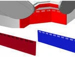 фото Щиток передний Илеть (1,2), Нова (1.2), Таир (1,2) (синий)