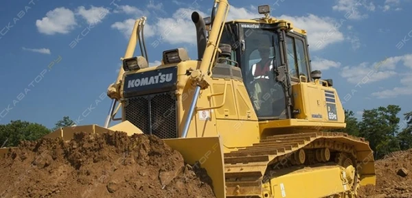 Фото Аренда бульдозера Komatsu D65, Москва