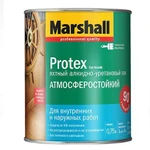 фото Marshall Protex лак алкидно-уретановый яхтный для деревянных поверхностей