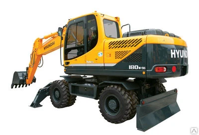 Фото Колесный экскаватор Hyundai R-180W-9S