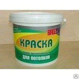 Фото Краска BROZEX ВД для потолков 1,2 кг. BR