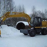 фото Аренда гидромолота на базе экскаватора,на базе автомобиля Исузу Эльф