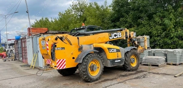 Фото Аренда телескопического погрузчика JCB 540-140 , Королев