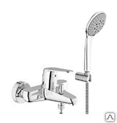 Фото Смеситель Grohe Eurodisc Cosmopolitan для ванны с душевым гарнитуром