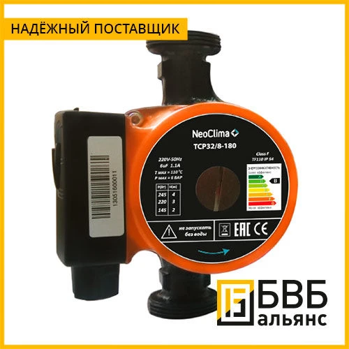 Фото Циркуляционные насосы NeoClima TCP 32/8-180