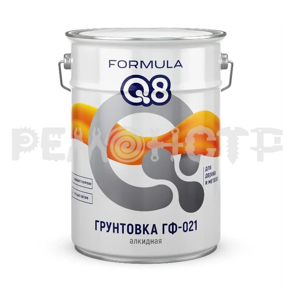 Фото Грунт ГФ-021 20кг (серый) FORMULA Q8 (1) П