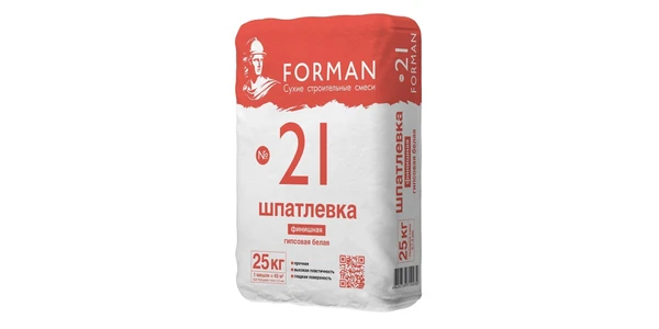 Фото Шпаклевка Forman 21, 25кг гипсовая финишная