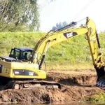 фото Аренда гусеничного экскаватора Caterpillar 320, Москва