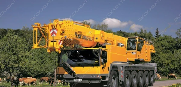 Фото Аренда автокрана (автомобильного крана) LIEBHERR LTM 1150-5.3, Москва