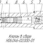 фото Клапан обратный регулируемый Н06.046-02