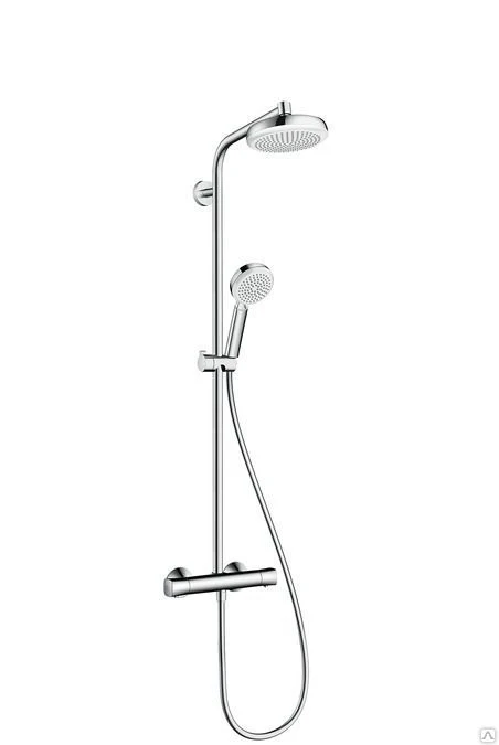 Фото Душевая система Hansgrohe Crometta 160 1jet Showerpipe 27264400 Hansgrohe