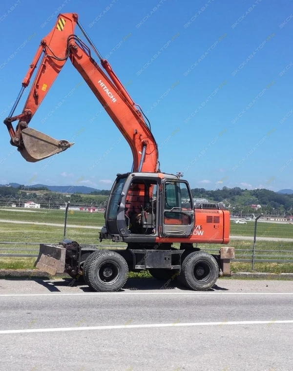 Фото Аренда колесного экскаватора Hitachi ZAXIS 160W, Сочи