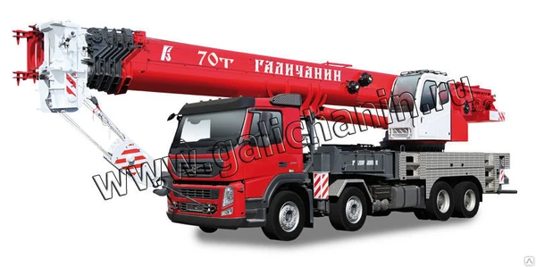 Фото Автокран КС-75721 (70тонн Галичанин Volvo FM (8х4) Галич)