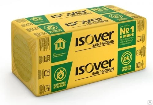 Фото Утеплитель ISOVER Акустик 1200х600х100\ 4шт Isover