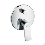 фото Смеситель для ванны встраиваемый без излива   HANSGROHE Metris 31493000