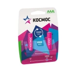 фото Аккумулятор R03 NI-MN 1000мА.ч BP-2 (блист.2шт) Космос KOCR03NIMH(1000MAH)