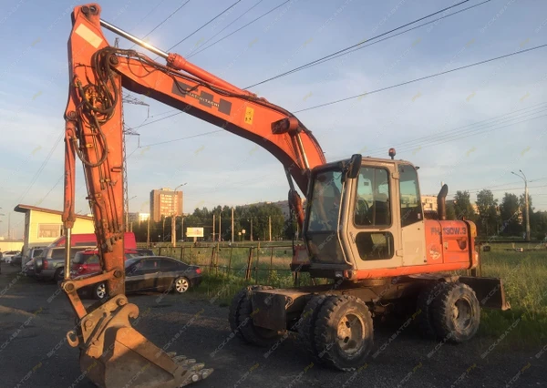 Фото Аренда колесного экскаватора FIAT-HITACHI FH130W3, Петрозаводск