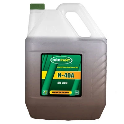 Фото Масло индустриальное И-40А OIL RIGHT (10л.) 2595