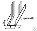 Фото Профиль направляющий ппн 28x27мм 3м (24шт/уп)