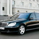 фото Аренда автомобиля Mercedes S 500 Long по городу