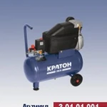 фото Компрессор "Кратон" 210/24 1.5кВт, 8атм, 210л/м Проф.