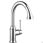 фото Смеситель HANSGROHE Тalis Classic для кухни с вытягивающим душем, 14863000