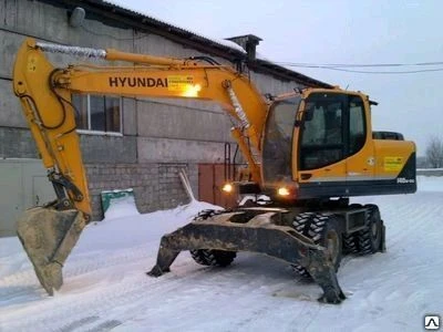 Фото Аренда экскаватора полноповоротного Hyundai R-140