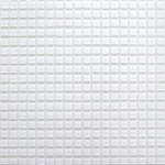 фото Мозаика BONAPARTE Super white 300х300 стеклянная