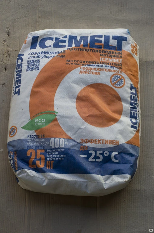 Фото Противогололёдный реагент ICEMELT (-25)