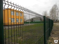 Фото Забор DFence City панели 1930х2550мм, ø 6мм, полиэтиленовое покрытие